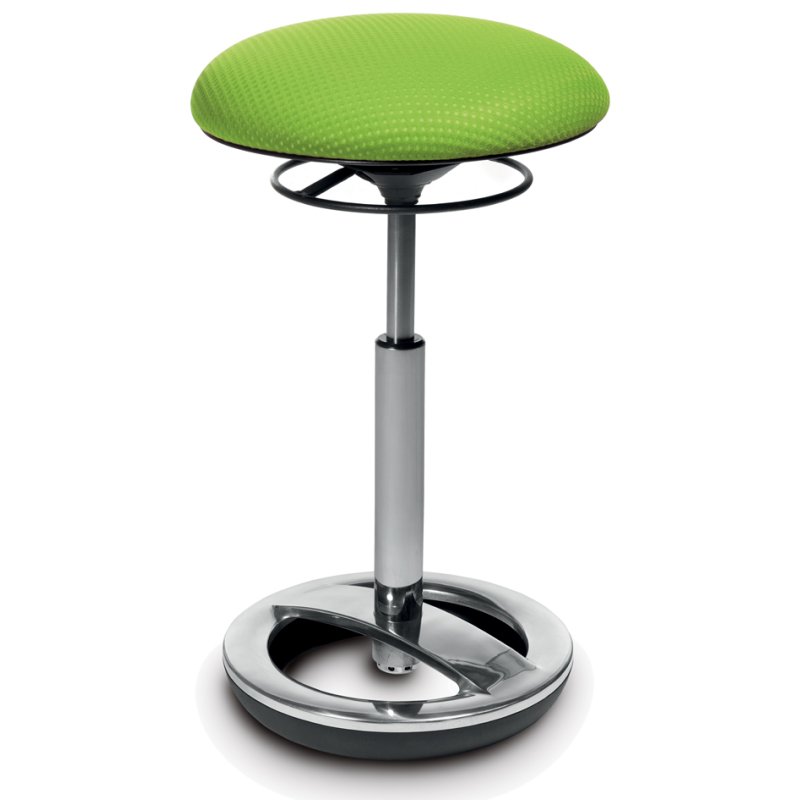 Topstar zithocker Sitness High Bob, oranje, 100% polyester, 110 kg
